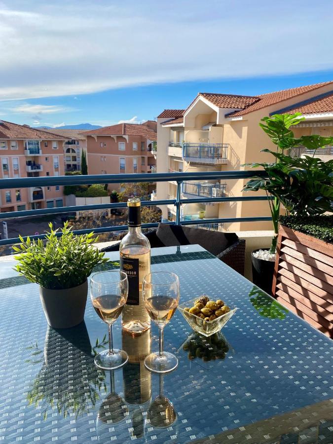 Port-Frejus, Le Paladien, Appartement 2 Pieces Climatise, Terrasse & Parking Exteriér fotografie