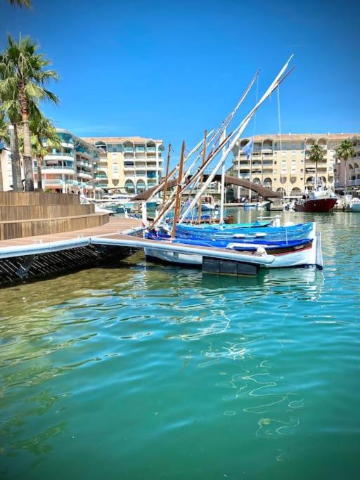 Port-Frejus, Le Paladien, Appartement 2 Pieces Climatise, Terrasse & Parking Exteriér fotografie