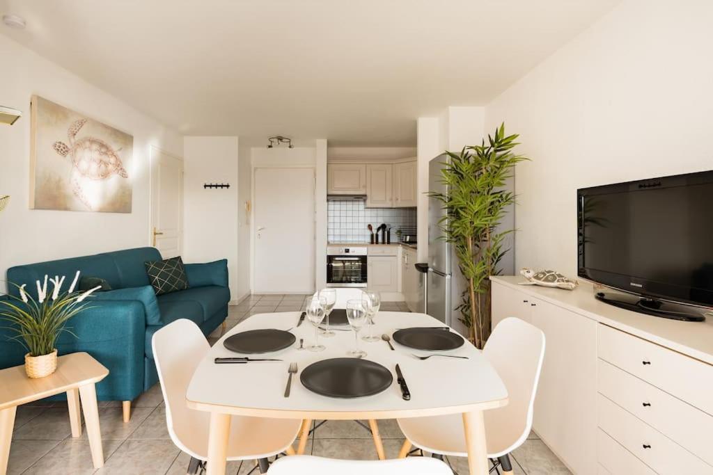 Port-Frejus, Le Paladien, Appartement 2 Pieces Climatise, Terrasse & Parking Exteriér fotografie